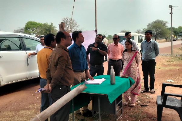 बालोद कलेक्टर ने किया चेकपोस्ट का निरीक्षण एवं अवलोकन