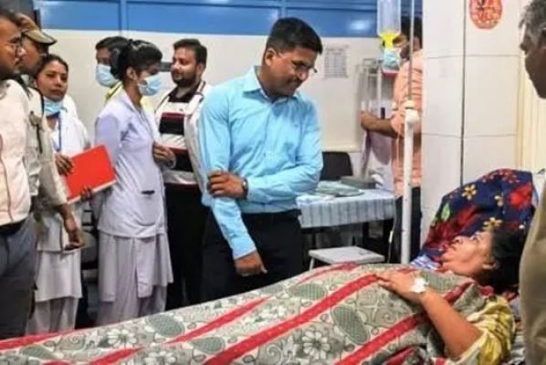 कलेक्टर अवनीश शरण ने सिम्स अस्पताल का किया निरीक्षण