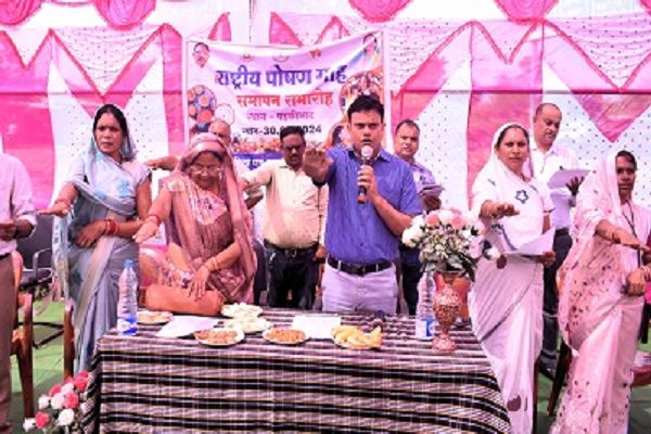 कुपोषण मुक्त समाज के निर्माण हेतु सभी की भागीदारी आवश्यक: चन्द्रवाल