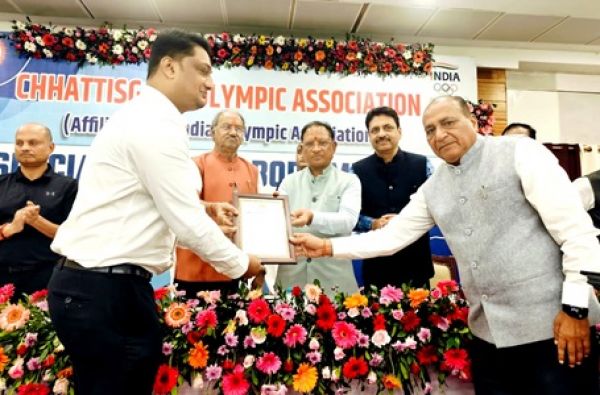 समीर खान छत्तीसगढ़ ओलम्पिक एसोसिएशन के सहसचिव पद पर निर्विरोध निर्वाचित हुये