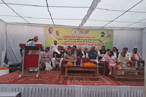 सुशासन के एक साल में छत्तीसगढ़ बना खुशहाल : धरमलाल कौशिक