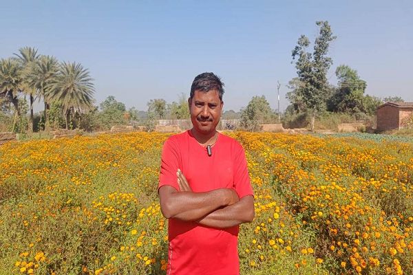 पारंपरिक खेती छोड़ परिमल ने शुरू की गेंदे की खेती, दुगुनी हुई कमाई