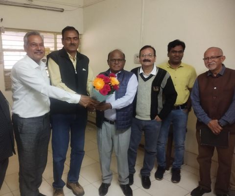 बिजली मुख्यालय में सीई एचआर द्वारा विभिन्न कार्यालयों का निरीक्षण