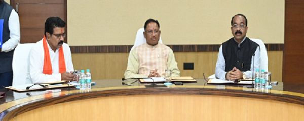 मुख्यमंत्री साय की अध्यक्षता में कैबिनेट बैठक शुरू