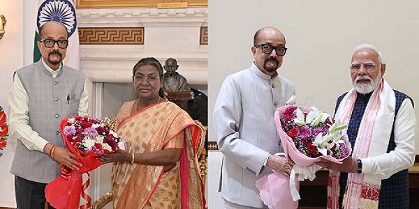 पीएम मोदी और राष्ट्रपति मुर्मू से मिले राज्यपाल डेका