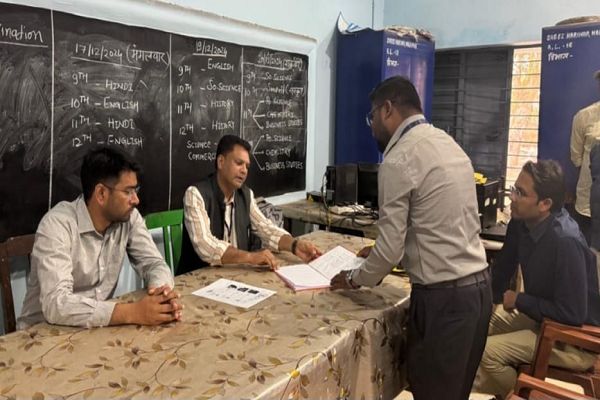 गोबरा-नवापारा के अभ्यर्थियों द्वारा प्रस्तुत लेखाओं की जांच