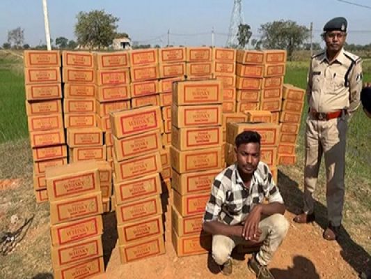 पुलिस ने जब्त किया 26 लाख का अंग्रेजी शराब