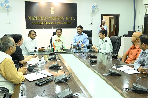 कलेक्टर-एसपी ने ली एनकॉर्ड समिति की बैठक