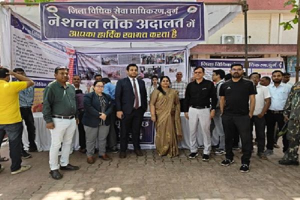 वर्ष 2025 की प्रथम नेशनल लोक अदालत में 459976 मामले निराकृत