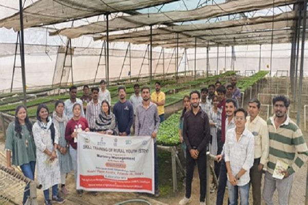 नर्सरी प्रबंधन पर कौशल विकास प्रशिक्षण संपन्न