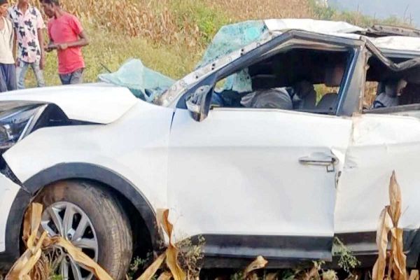 सड़क हादसा में आरक्षक की मौत