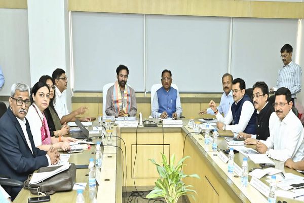 मुख्यमंत्री श्री विष्णु देव साय और केंद्रीय कोयला मंत्री श्री जी. किशन रेड्डी ने खनिज विभाग के कामकाज की समीक्षा की