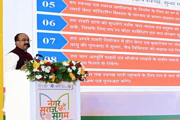 डिप्टी सीएम साव ने साझा किया शहरों के विकास का रोडमैप