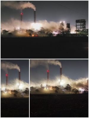 सिलतरा औद्योगिक क्षेत्र में रात के अंधेरे में जहर उगलता नाकोड़ा टीएमटी, ग्रामीणों में बढ़ी चिंता