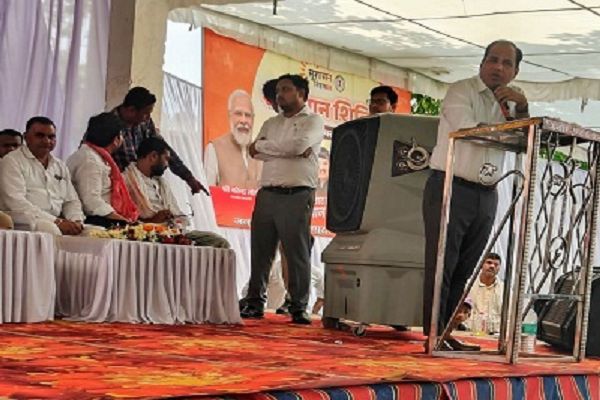 सुशासन तिहारः ग्राम पलौद में समाधान शिविर का हुआ आयोजन