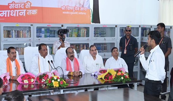  मुख्यमंत्री ने मुंगेली जिला ग्रंथालय में किया अतिरिक्त कक्ष का लोकार्पण