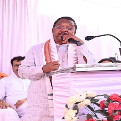 कृषि मंत्री श्री रामविचार नेताम विकसित कृषि संकल्प अभियान में हुए शामिल