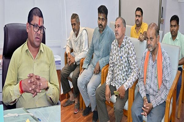 पशुपालकों के साथ गोकुल नगर के संबंध में बैठक