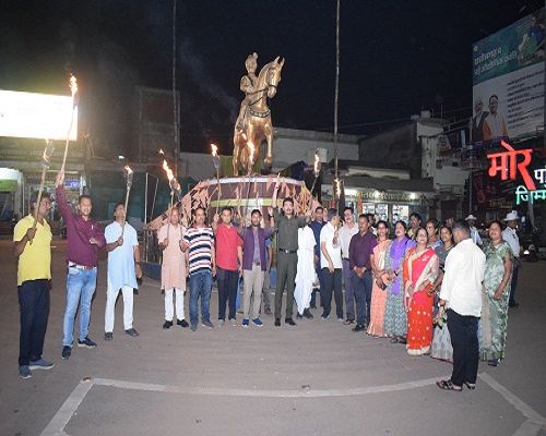 आपातकाल के 50वीं वर्षगांठ पर मीसाबंदियों को किया गया सम्मानित