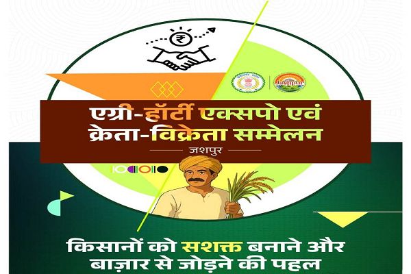 एग्री-हॉटी क्रेता विक्रेता सम्मेलन 28 से, सीएम साय वर्चुअल माध्यम से होंगे शामिल