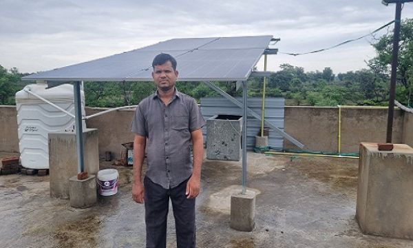 पीएम सूर्य घर मुफ्त बिजली योजना से हितग्राही जीवन कुर्रे को बिजली बिल से मिला छुटकारा