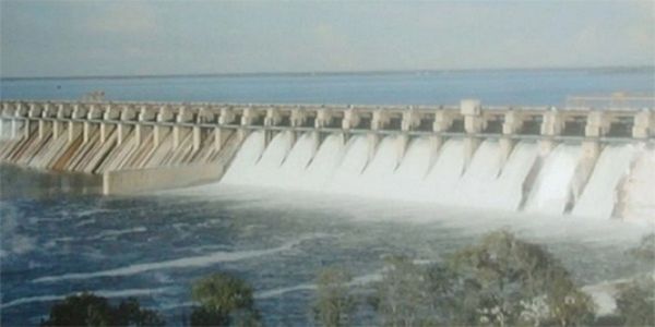  हीराकुंड बांध के 12 गेट खोले गए