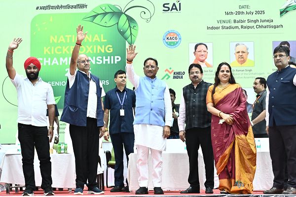 रायपुर : खेल युवाओं में साहस, शक्ति और दृढ़ संकल्प का विकास करते हैं : मुख्यमंत्री श्री विष्णु देव साय
