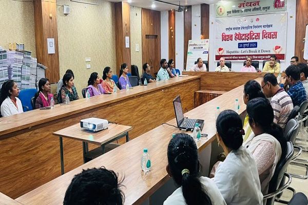 विश्व हेपेटाईटिस दिवस पर दी गई लक्षण व बचाव की जानकारी