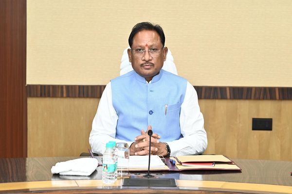 मुख्यमंत्री श्री विष्णु देव साय की अध्यक्षता में मंत्रालय, महानदी भवन में कैबिनेट की बैठक शुरू