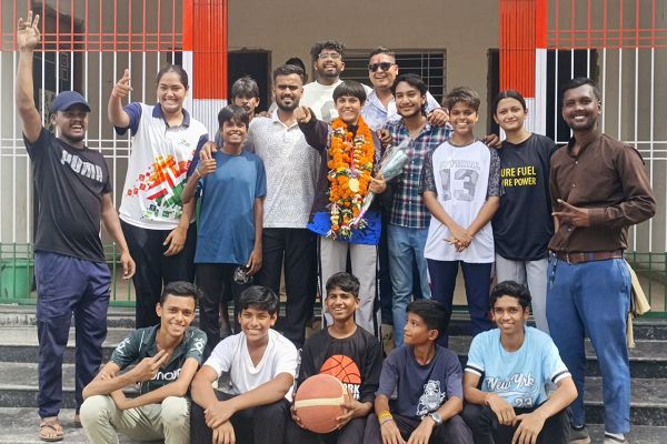  महासमुंद की दिव्या रंगारी राष्ट्रीय बास्केटबॉल प्रशिक्षण शिविर में शामिल