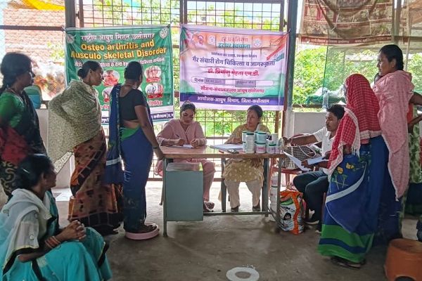 राष्ट्रीय आयुष मिशन (एनएएम) के अंतर्गत प्रदेश में गैर-संचारी रोगों की रोकथाम हेतु विशेष अभियान