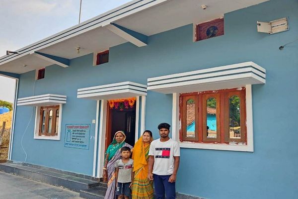 श्रीमती पार्वती पटेल का एक कच्चे घर से पक्के घर तक का सफर