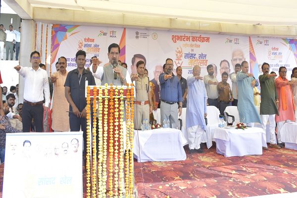  सांसद खेल महोत्सव: केन्द्रीय राज्यमंत्री तोखन साहू ने पंजीयन पोर्टल का किया विधिवत शुभारंभ*