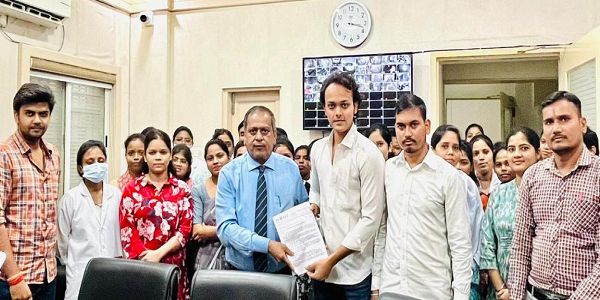 अंबेडकर अस्पताल के नर्सिंग कर्मचारियों को भी मिले वेतन वृद्धि का लाभ: NSUI