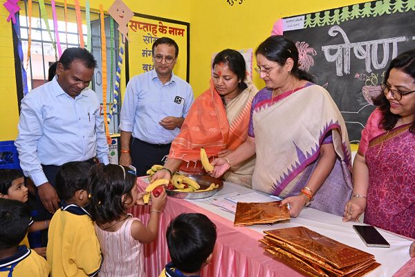 छत्तीसगढ़ में महिलाओं और बच्चों के विकास के प्रयास सराहनीय: केन्द्रीय मंत्री श्रीमती अन्नपूर्णा देवी