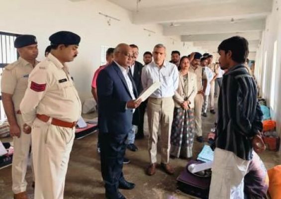 जिला जेल बेमेतरा का बोर्ड ऑफ विजिटर्स ने किया संयुक्त निरीक्षण