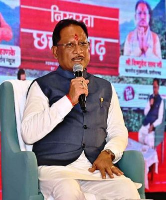  प्रदेश में नक्सलवाद समाप्त कर गढ़ेगें विकास की राह: मुख्यमंत्री श्री विष्णुदेव साय