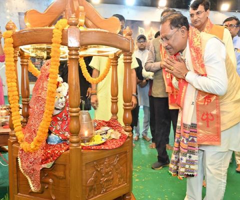 उत्साह, उमंग और सद्भावना बढ़ाने का पर्व है नवरात्रि : मुख्यमंत्री श्री साय