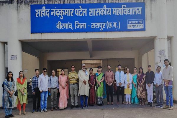 विश्व दृष्टि दिवस पर छात्रों में जागरूकता, नंदकुमार पटेल कॉलेज में नेत्र जांच शिविर