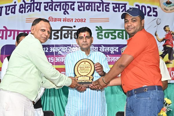 खेल शारीरिक ही नहीं बल्कि मानसिक विकास में सहायक- राजस्व मंत्री श्री टंक राम वर्मा