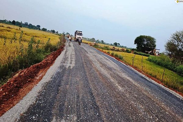  कबीरधाम जिले में सड़क निर्माण कार्यों में आई तेजी