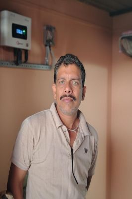सोलर पैनल लगवाने से बिजली बिल से मिला छुटकारा : श्री शिव कुमार कसेर