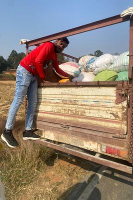  फोर्टिफाइड मिक्स्ड चावल का अवैध परिवहन करते पकड़ा गया ग्राम कृष्णपुर में