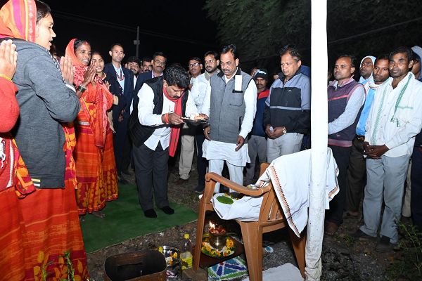 उपमुख्यमंत्री श्री विजय शर्मा ने 1.98 करोड़ रूपए के विकास कार्यों का किया भूमिपूजन