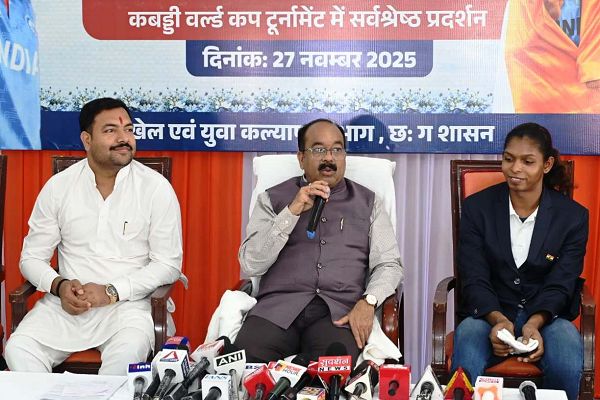 छत्तीसगढ़ का गौरव है संजू, अपने खेल से राज्य को दिलाई अंतरराष्ट्रीय प्रतिष्ठा &ndash; श्री अरुण साव