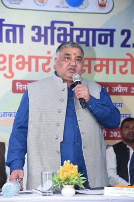 पर्यटन एवं संस्कृति मंत्री श्री राजेश अग्रवाल ने किया संपूर्णता अभियान 2.0 का शुभारंभ सरगुजा के पिछड़े क्षेत्रों को मिलेगी नई उड़ान