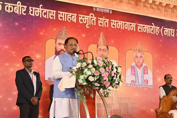 छत्तीसगढ़ के शांति प्रिय धरा में कबीरपंथ का है व्यापक प्रभाव -मुख्यमंत्री श्री विष्णु साय