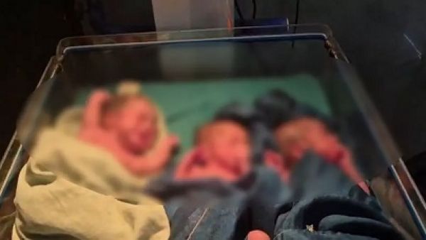 बलरामपुर में महिला ने तीन बच्चों को दिया जन्म, परिवार में खुशी