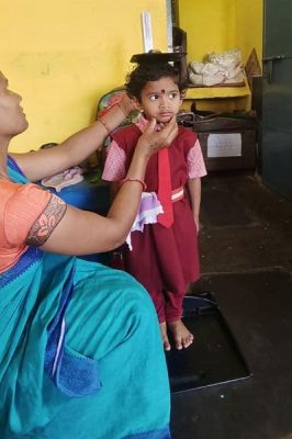 हमर स्वस्थ लइका कार्यक्रम से 16 सप्ताह में अति कुपोषण से सामान्य श्रेणी में पहुंची हिमांशी