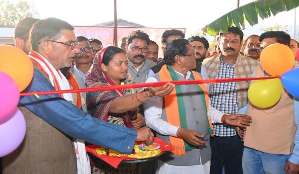 पूरक पोषण आहार यूनिट का शुभारंभ